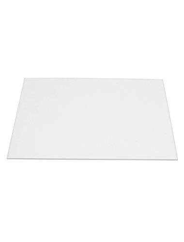 Image of BIGIMALL Clear Plastic Acrylic Cut Plexiglass Sheet A4 Size 210 mm x 297 mm x 3 mm HIGH Premium Quality (Pack of 2 Pcs)