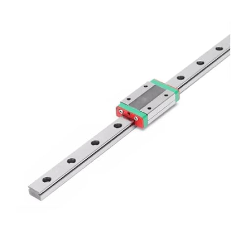 Linear Rail, Linear Sliding Gide 100mm-1200mm Bearing Steel MGN12H Linear Guide Slider Block MGN12H 1pcs Linear Guide +1 MGN12H Slider Block(250mm)