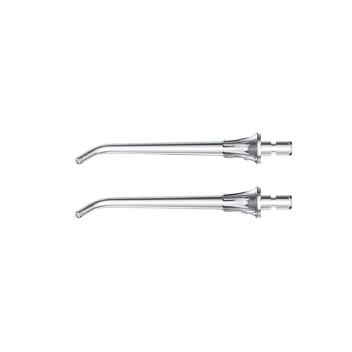 2PCS Replacement Nozzles, Compatible For XIAOMI, Oral Irrigator (All Models) - Standard/Orthodontic Refill Tips(Standard Nozzle 2PCS)