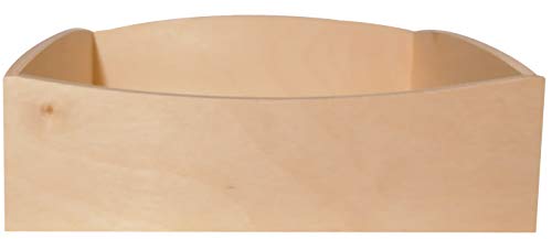 Hamster & Mäuse Sandbad Modern Art mit Easy Entry - das Elegante Sandbad auch wenn Ihr Liebling älter Wird - aus hochwertigem Holz