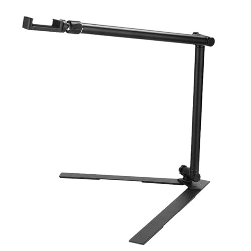 jiahesuw Portable Folding Desktop Stand for Overhead Photography with 3kg Load Capacity and Adjustable Base