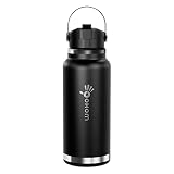 Woho Stainless Steel Water Bottle - Eco-Friendly, Vacuum Insulated, BPA-Free, Leakproof, 32oz Capaci