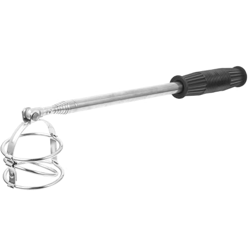 Toyvian 伸縮式ステンレス製ゴルフボールピッカー 軽量コンパクト設計 滑り止めグリップ搭載 池やフェンス際対応 ゴルフ愛好者向け実用的