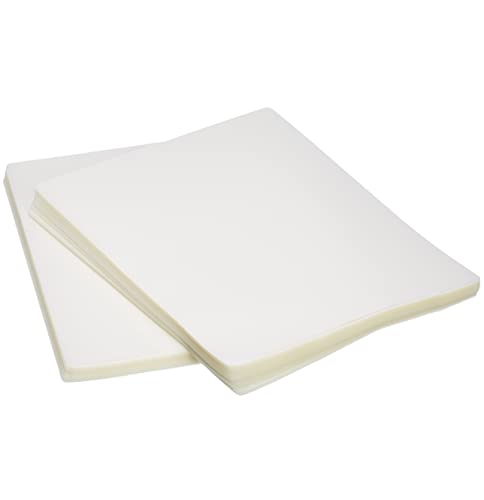 Amazon Basics Clear Thermal Laminating Plastic Paper Laminator Sheets, 22.9 cm x 29.2 cm, 200-Pack, 72 micron image 2