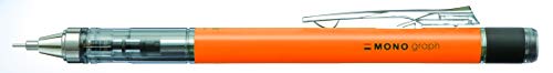 Tombow Mechanical Pencil, Monograph 0.5mm, Neon Orange (DPA-134D)