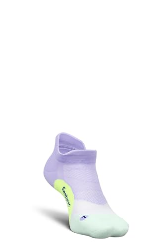 Image of Feetures Elite Light Cushion No Show Tab Sock Wave