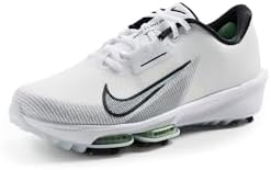 Nike Infinity G Golf Tênis masculino 35, Branco/preto/verde