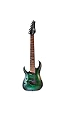 IYV-ISFF8-400 LH, Solid Body with Quilted Maple Top Electric Guitar, Green Sunburst, Left hand