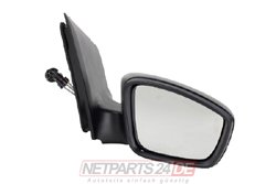 JOHNS 95 06 38-1 Espejo retrovisor Ajuste por cable convexo derecha Compatible con VW up! Hatchback 121, 122, BL1, BL2, BL3, 123, SKODA Citigo Hatchback, SEAT Mii KF1, KE1