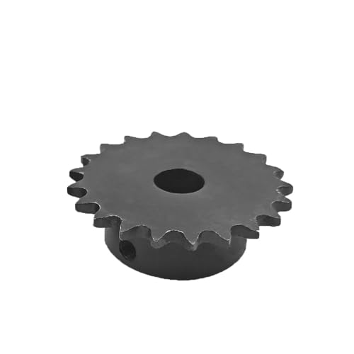 Bevel Gear Pinion Hardware Mechanical 1pcs 04C Sprocket Wheel 26Teeth 25H Chain Gear with Step Steel Transmission Gears Bore 6/8/10/12/14/15/16mm(12mm)