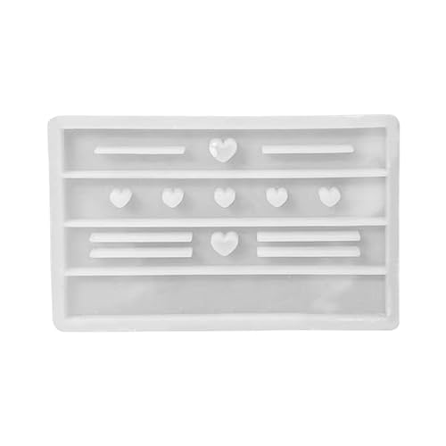 Long Chair Shaped Holder Molds for Tealight Holder Home Decoration Gypsum Decorations Epoxy Resin Project