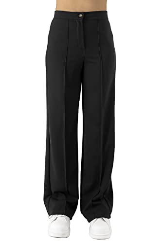 JOPHY & CO. Damen-Hose mit weitem Bein (Cod. 6554), Schwarz , M