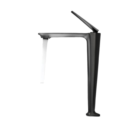 Grifo de lavabo monomando con acabado mate de alta resistencia y diseño estructural 8