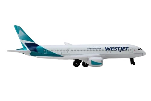 image for Daron Toy Airplane – WestJet Airlines – Die-Cast Metal Model Airpl