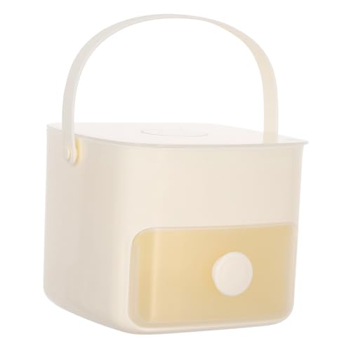 Abaodam 大容量収納可能なプレス式製氷皿 蓋付き 大きめキューブアイス対応 冷凍庫用アイストレー 簡単取り出し ウイスキー カクテル コー