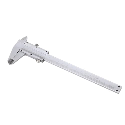 Carbon Steel Vernier Caliper Gauge, Sturdy and Convenient Metal Caliper Gauge with High Accuracy Measurement, for Machining (0-150mm)