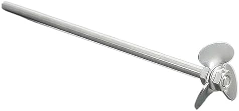 Stainless Steel 3-Blade Stirring Rod - 40mm to 120mm Diameter, Versatile Sizes (70mm Blade) for Lab Mixing, Durable and Efficient Mixing Tool