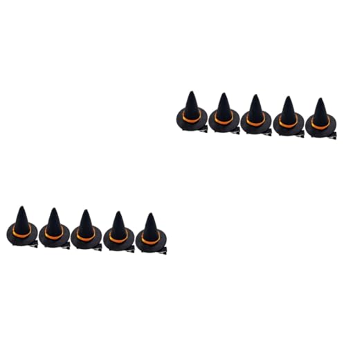 Pinces à cheveux pour filles - Lot de 2 accessoires de fête tendance noirs