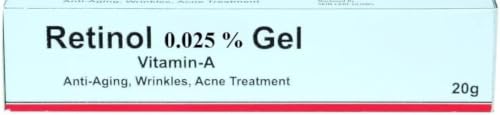 Healthymia Retinol Gel 0,025% Vitamin A 20g - Analyse des détails et conception