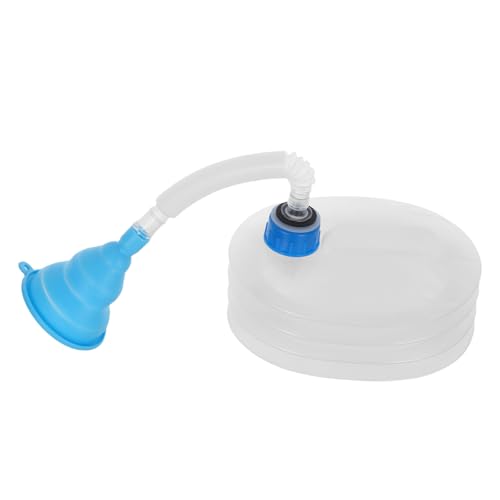 Orinal portátil para coche unisex y botella de orina reutilizable de plástico plegable TOYANDONA