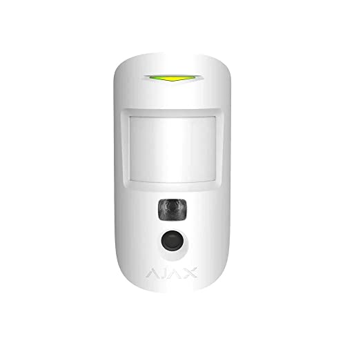 Maxxistore Ajax MotionCam Detector de Movimiento con Cámara para Comprobar Alarmas Blanco - 10309