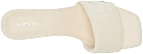 Marc Fisher Women's CASARA Heeled Sandal, Chic Cream 109, 7 | Image 4