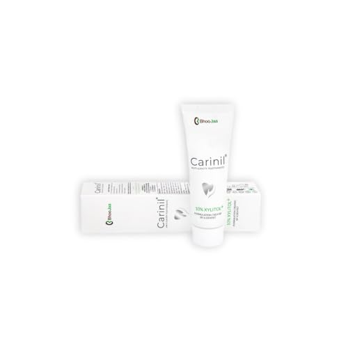 Image of Anti-cavity Toothpaste with 10% Xylitol, Fluoride & Clove | Prevents /Cures senitivity, gum bleeding, bad breath, dry mouth and ulcers| SLS free & Diabetic friendly|100gms Pack of 2