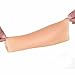 ZWSM 1 PC Silikon Wadenpolster Beinpolster Korrektor Tragbar Realistische Silikon Beinverstärkung für dünne Beine zum Abdecken von Muttermal Verbrennungen Narbe