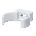 Produktbild INEFA Rohrschelle Clip, PVC-U DN50 / 50mm, Weiß Fallrohrschelle, Dachrinnenzubehör, einfache Montage, Made in Germany