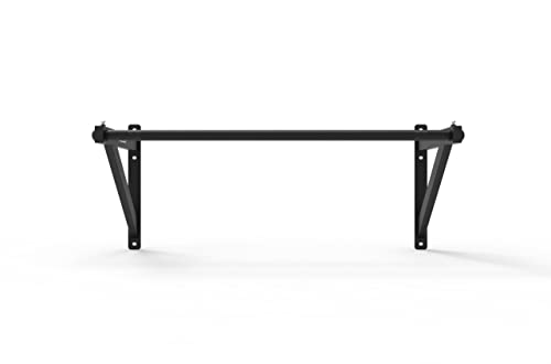 Image of WELCARE Wall Mount MU7001 Heavy Duty Commercial Style Wide Grip Wall Mounted Pull Up Bar-Chin Up Bar for Home Gym