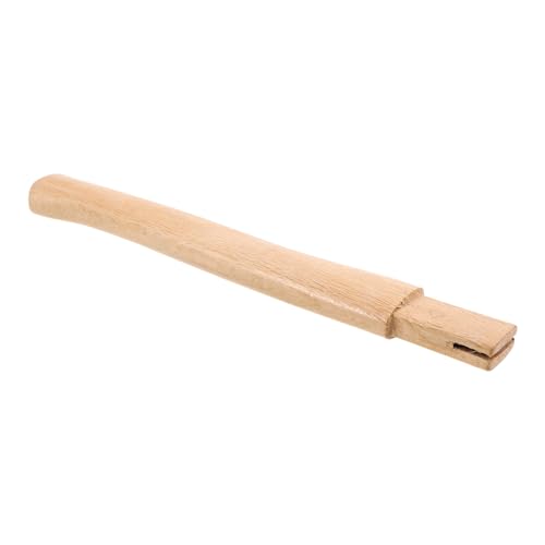 jojofuny Mango de Madera Ranura, 36 Cm, Accesorio de Reemplazo Ergonómico para Herramienta Manual de Jardinería y Camping, Mango Resistente para Cortar Leña