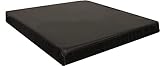 A ATH COLLECTION Rattan Seat Pads Cushion Pad Indoors Outdoors 100% Water Resistant Garden Furniture Chair Pads Office Garden Patio Chair Cushions Seat Pad (47cm x 47cm x 5cm, Black) - Image 2