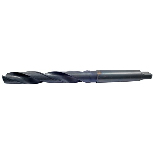 HHIP 5302-4148 High Speed Steel 4MT Taper Shank Drill, 118 Degree Split Point, 1-3/4" Diameter X 10-3/8" Flute Length X 16-1/4" Overall Length by HHIP - Image 2
