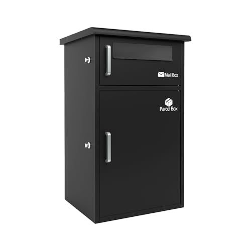 宅配ボックス 宅配BOX ポスト一体型 屋外 防水 大容量 置き配ボックス...