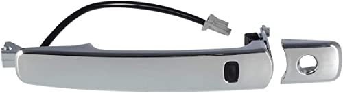 Exterior Door Handle Front Left Driver Side | Smart Entry Keyless | Replacement for 2003-2008 Infiniti FX35 FX45 2003-2007 Nissan Murano 2008-2009 Nissan Rogue | Replaces# 80640-CB01A, 82645-CA000
