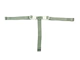 Replacement Parts for Fisher-Price Booster Seat - Fisher-Price Healthy Care Booster Seat DLT02 and V8638 ~ Replacement 3 Point Gray Strap ~ Waist and Crotch