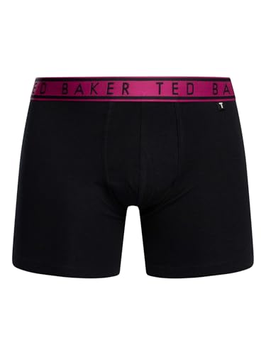 Boxer Ted Baker de algodón en pack de 3 calzoncillos confortables para hombre 7