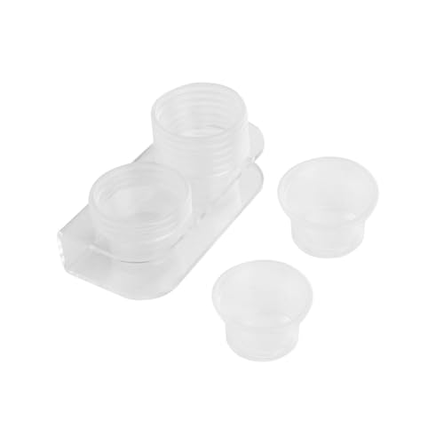 GANAZONO 爬虫類の餌入れ カメ カエルの食べ物 爬虫類ヒートマット ヒョウモントカゲモドキ用品 すっぽん クレステッドゲッコーの餌棚 ペットランプ 摂食 蛇 蛙 用品 フィーダー