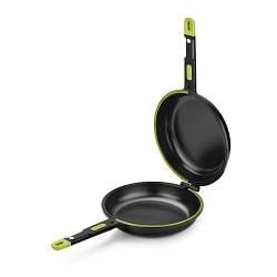 Bra Design Sartenes BRA Sarten Doble Tortillas Foodie 20 Cm Induccion