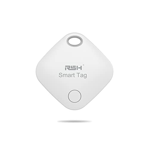 Key Finder, Bluetooth Luggage Tracker tag Locator Works with Apple Find My,Smart Tracker for Suitcase, Bag, Backpack, Wallet,Replaceable Battery Smart tag Item Finder (1 Pack)