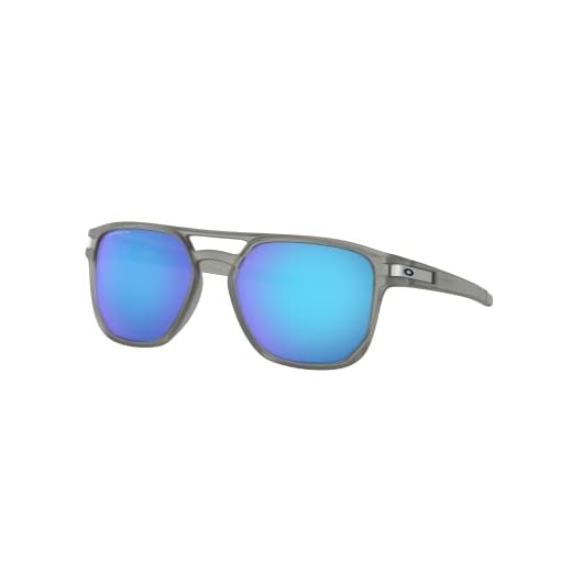 Óculos de Sol Oakley Polarizado Latch Beta 0OO9436 943606 Tam 54 / Cinza - Lentes Prizm Sapphr Irid Polar