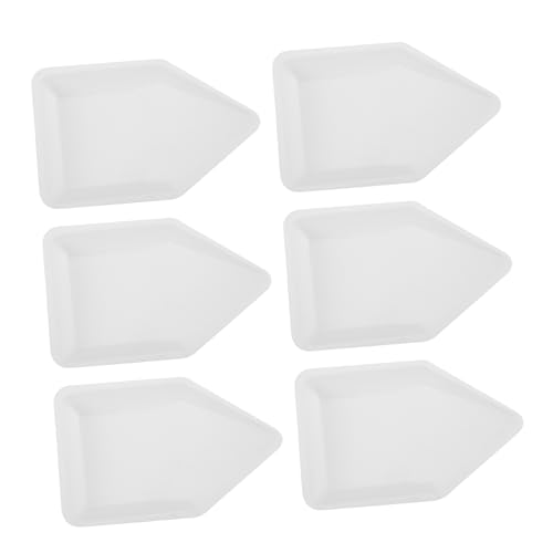 CIYODO 10pcs Weighing Boat Safrisor The Lab Labrynths Labtops Laboratory Supplies Disposable Weighing Trays Fast Tank Dishes Pouring Weighing Dish Plastic Weighing Tray White