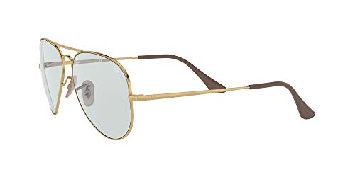 Image of Ray-Ban Unisex Polarized Pilot Sunglasses - 0RB3689