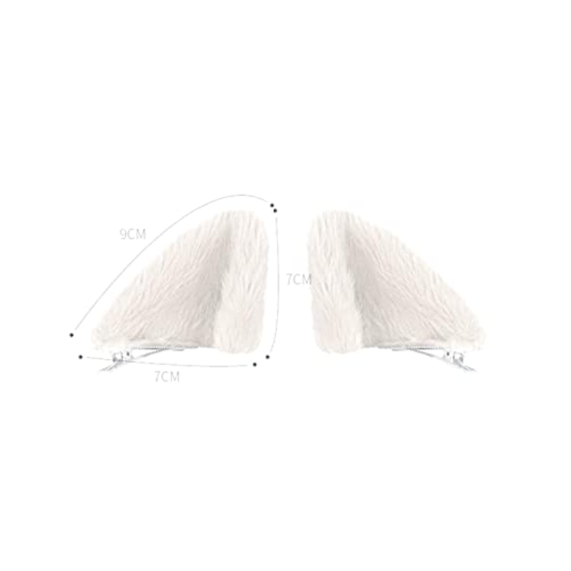 Cosplay Plush Cat Ear Hair Clips