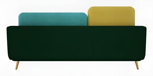 Image of Stylish & Modern Heavy Duty & Luxurious Traditional 3 Seater Sofa Chesterfield Sofa Arm Sofa Three Seater Sofa for Living Room Guest Room Hotels & Office. (Turquoise & Green)