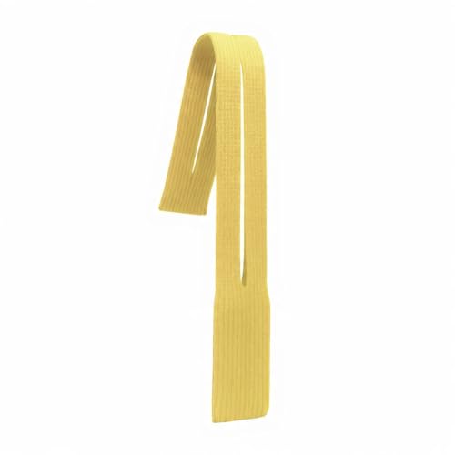 Image of iPhone Pocket features a singular 3D-knitted construction designed to fit any iPhone a beautiful way to wear and carry nitted Scarf with Contrast Stripe Detail, Unisex, (Yellow) (Long)