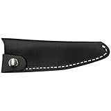 スミカマ 霞 KASUMI チタンコーティング 包丁 ケース 小包丁 刃渡り13cm用 日本製 飛び出し防止ホック付き 牛本革製 包丁カバー アウトドア キャンプ 持ち運び 22013LS