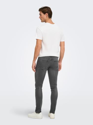 Only & Sons Herren Onsloom Black Washed Dcc 0447 Noos, Black Denim, 36W / 36L – Ansicht 5