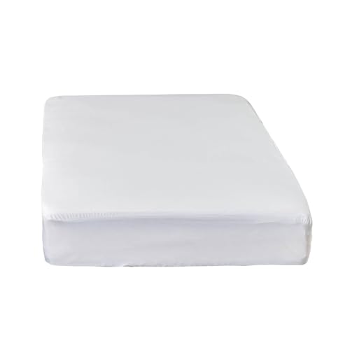 Image of Kingnex Waterproof RV Bunk Mattress Protector for Narrow Twin 30x75 Bed Calssic Fitted Sheet Style Matress Cover