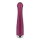 Satisfyer Spinning G-Spot 1 | 16,5 cm | G-Punkt-Vibrator | 12 Vibrations- und 5 Rotationsprogramme | Programme separat steuerbar | Wiederaufladbarer Akku | Wasserdicht (IPX7), Farbe:beere